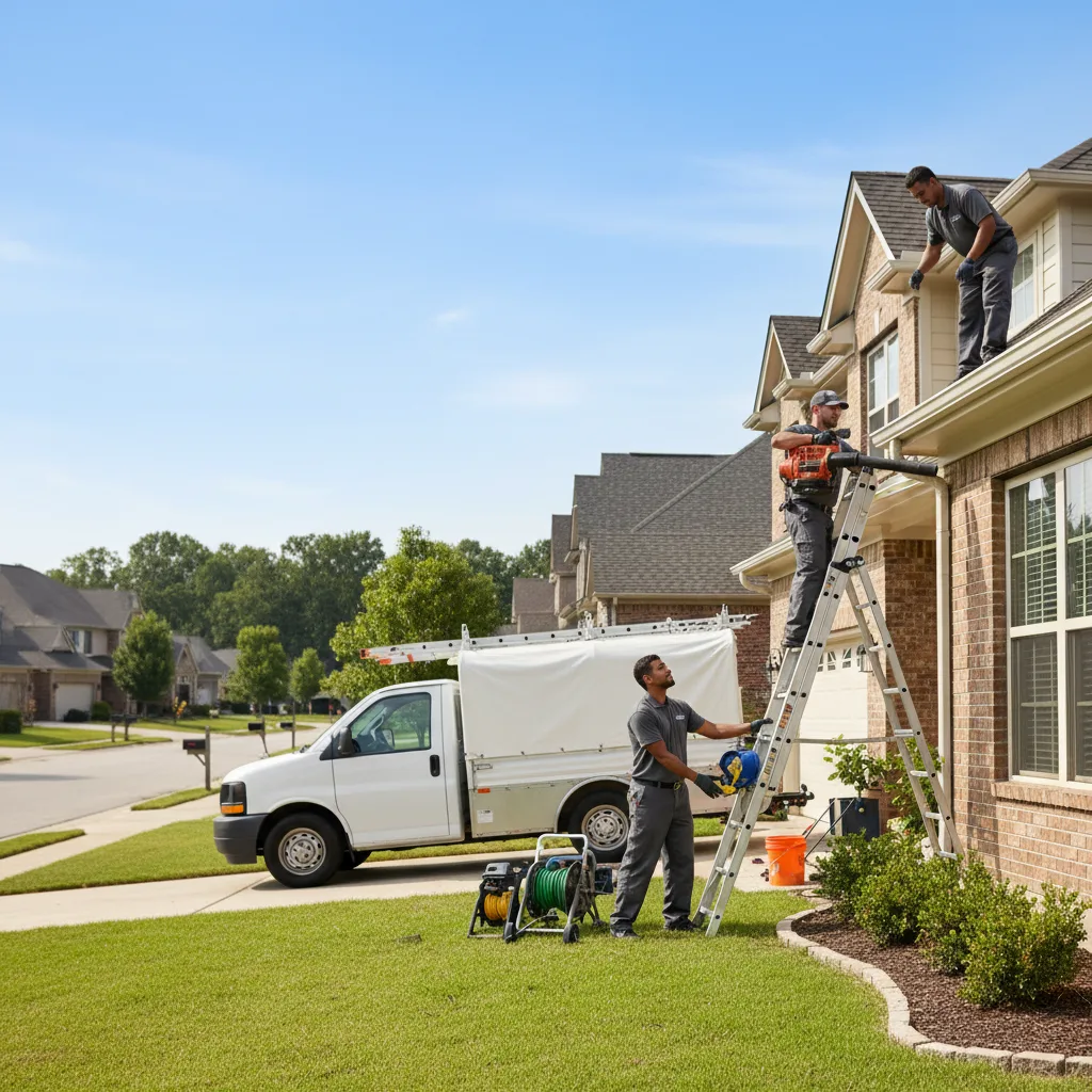 Home Gutter Service in Tishomingo, OK near me